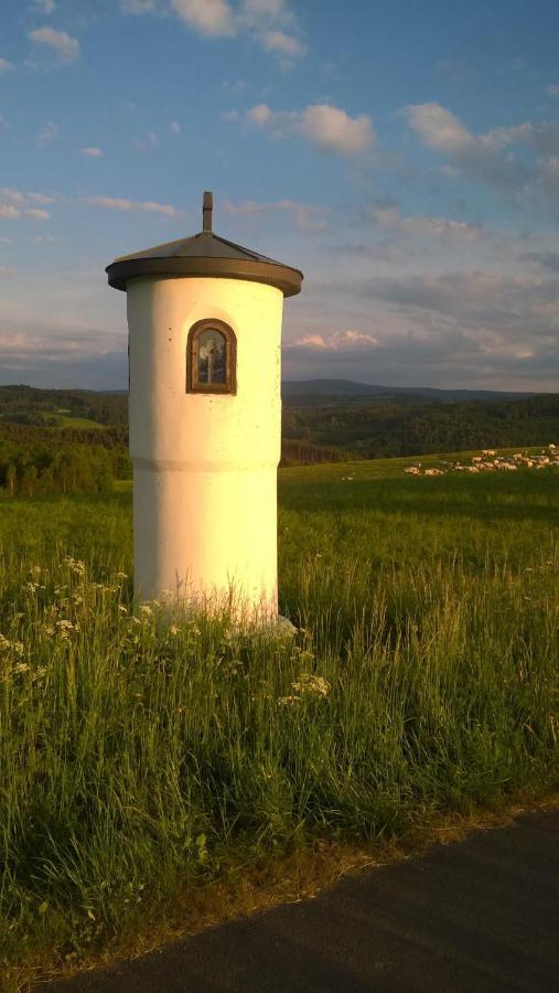 Chalupa Plator Dlouhá Ves Buitenkant foto
